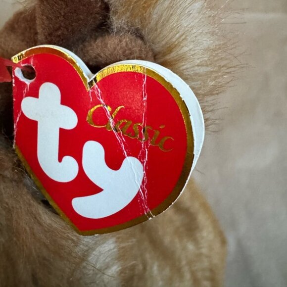 Vintage 2000 11 Ty Classic Sheriff the German Shepard Stuffy - Picture 8 of 9